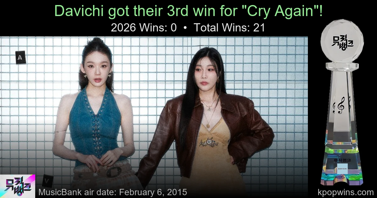 Davichi - Cry Again